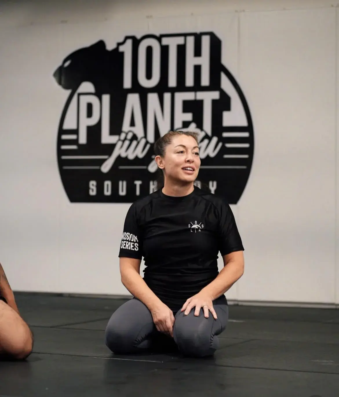 Coach Dawna Gonzales at the South Bay academy.
